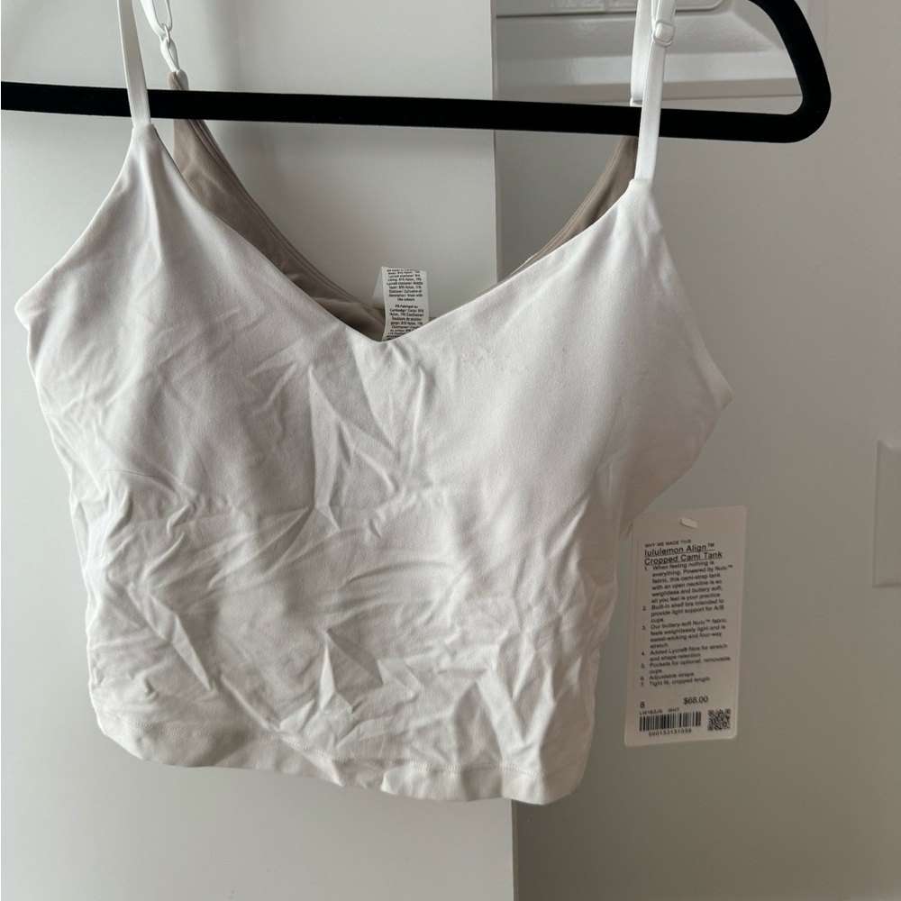 Lululemon Cropped Cami Tank